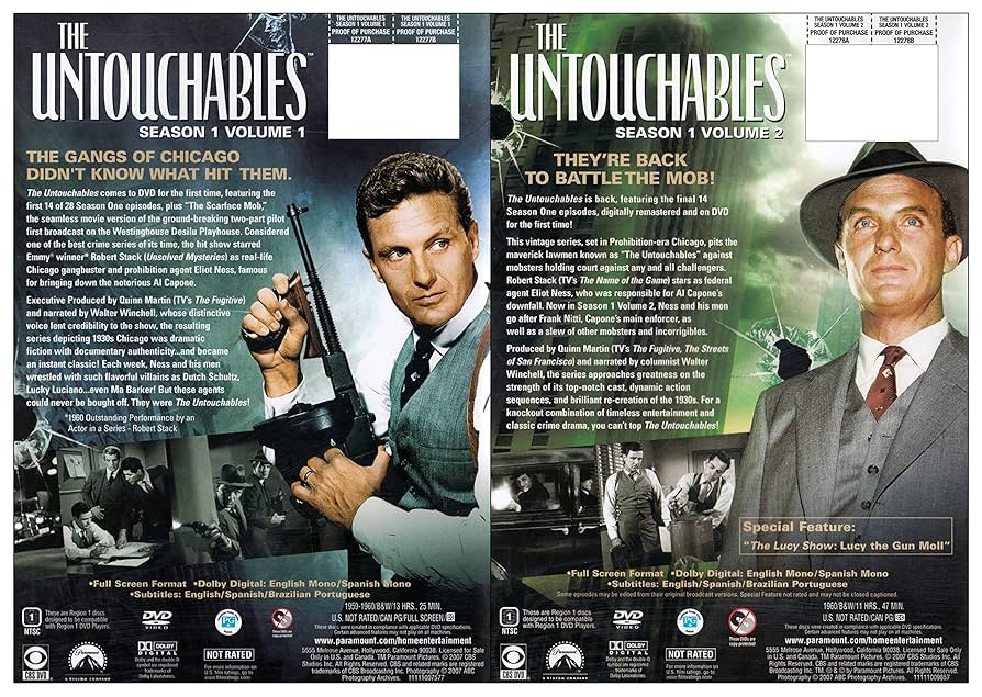 (未使用･未開封品)Untouchables: Season 1 Vol 1-2/ [DVD] The Untouchables: Season 1, Vol. 1 & 2: Amazon.ca: Movies